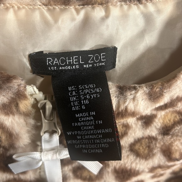 Rachel Zoe Girls Vest Size 5/6 - Picture 3 of 10